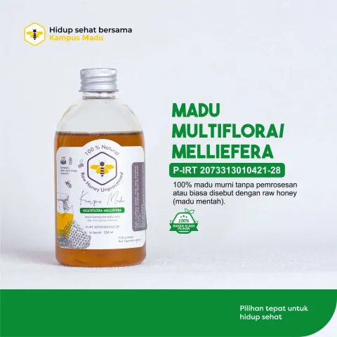 Madu Multiflora Murni 100% Madu Melliefera