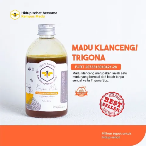 Madu Asli (Raw Honey) Klanceng / Madu Trigona